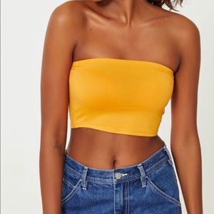 Yellow Tube Top